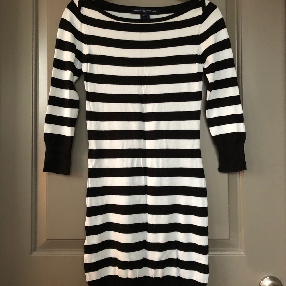 French Connection stripped dress